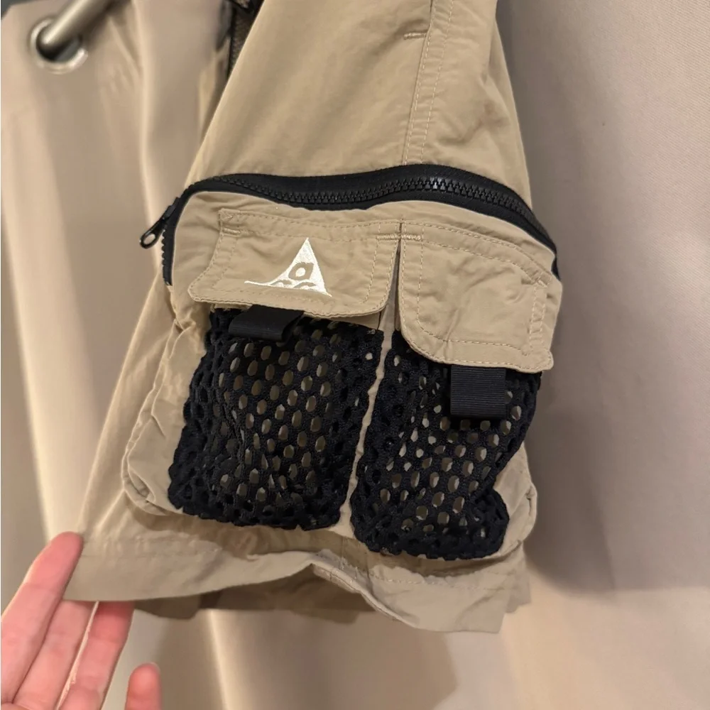 Kids Nike ACG Tan Cargo Shorts